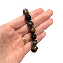 Load image into Gallery viewer, Hematite and Tigers Eye String Bracelet