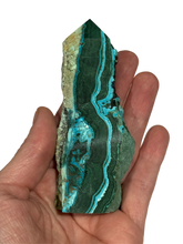 Load image into Gallery viewer, Chrysocolla and Malachite Tower