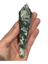 Load image into Gallery viewer, Moss Agate Wand