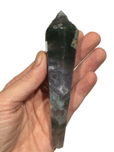 Load image into Gallery viewer, Moss Agate Wand