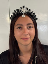 Load image into Gallery viewer, Black Tourmaline Crystal Crown