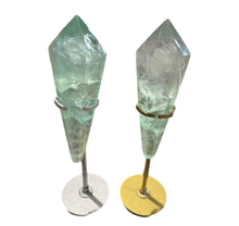 Load image into Gallery viewer, Fluorite Wand in Stand