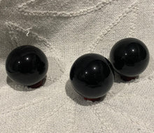 Load image into Gallery viewer, Obsidian Spheres