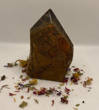 Load image into Gallery viewer, Tiger Eye Semi Polished Point