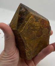Load image into Gallery viewer, Tiger Eye Semi Polished Point
