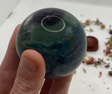 Load image into Gallery viewer, Rainbow Fluorite Sphere