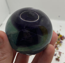 Load image into Gallery viewer, Rainbow Fluorite Sphere