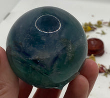 Load image into Gallery viewer, Rainbow Fluorite Sphere