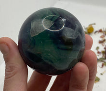 Load image into Gallery viewer, Rainbow Fluorite Sphere