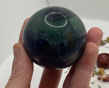 Load image into Gallery viewer, Rainbow Fluorite Sphere