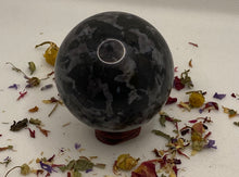 Load image into Gallery viewer, Gabbro Indigo Sphere