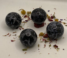 Load image into Gallery viewer, Gabbro Indigo Spheres