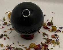 Load image into Gallery viewer, Black Tourmaline Spheres