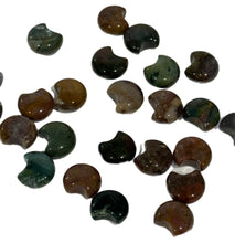 Load image into Gallery viewer, Ocean Jasper Mini Moon Carving
