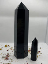 Load image into Gallery viewer, Black Obsidian Tower
