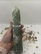 Load image into Gallery viewer, Moss Agate Tower
