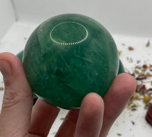 Load image into Gallery viewer, Green Fluorite Spheres