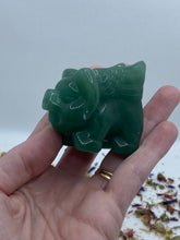 Load image into Gallery viewer, Flying Pig Green Aventurine