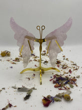 Load image into Gallery viewer, Fluorite Butterfly Wing Set- With Stand