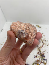 Load image into Gallery viewer, Pink Agate Heart