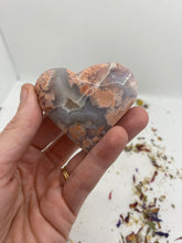 Load image into Gallery viewer, Pink Agate Heart