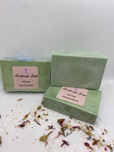 Load image into Gallery viewer, Sea Salt Soap- Hemp Eucalyptus- Handmade