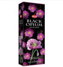 Load image into Gallery viewer, HEM Incense Hex BLACK OPIUM