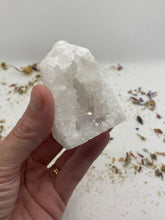 Load image into Gallery viewer, Sugar Druzy Geode Cluster