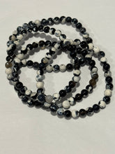 Load image into Gallery viewer, Orca Agate Beaded Bracelet