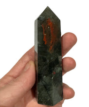 Load image into Gallery viewer, Bloodstone Towers with Pyrite Inclusions