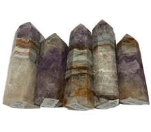 Load image into Gallery viewer, Amethyst and Crazy Lace Towers