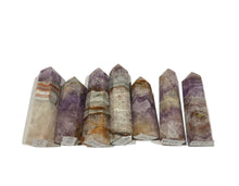 Load image into Gallery viewer, Amethyst and Crazy Lace Towers