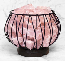 Load image into Gallery viewer, Rose Quartz Rough Amore Lamp
