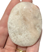 Load image into Gallery viewer, Pink Amethyst and Flower Agate Palm Stones