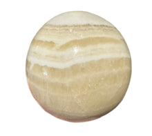 Load image into Gallery viewer, Hand Carved Aragonite Sphere