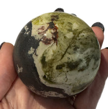 Load image into Gallery viewer, Hematite and Serpentine Sphere