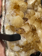 Load image into Gallery viewer, Citrine Cluster on Stand (heat treated)