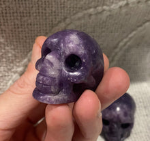 Load image into Gallery viewer, Mini Skull- Lepidolite