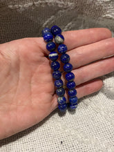 Load image into Gallery viewer, Lapis Lazuli Bead Bracelet