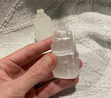 Load image into Gallery viewer, 6cm Mini Satin Spar Selenite Tower