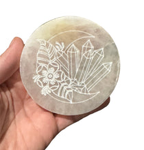 Load image into Gallery viewer, Selenite Charging Plate- Crystal