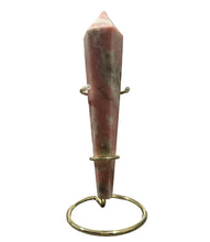 Load image into Gallery viewer, Pink Opal Wand- With Stand
