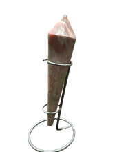 Load image into Gallery viewer, Pink Opal Wand- On Stand