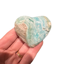 Load image into Gallery viewer, Blue Aragonite Hearts