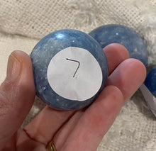 Load image into Gallery viewer, Blue Calcite Spheres