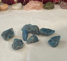 Load image into Gallery viewer, Blue Apatite- Natural Pieces