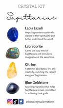 Load image into Gallery viewer, Sagittarius Crystal Bag
