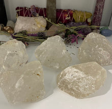 Load image into Gallery viewer, Clear Quartz Natural Raw
