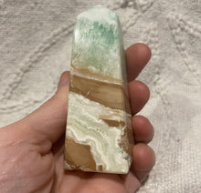 Load image into Gallery viewer, Blue aragonite tower