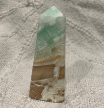 Load image into Gallery viewer, Blue aragonite tower